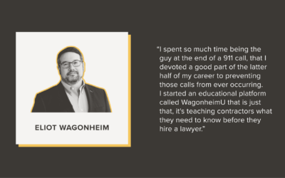 Builtcast | Construction Litigator: Eliot Wagonheim