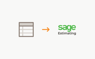 Why You Should Move From Excel To Sage Estimating