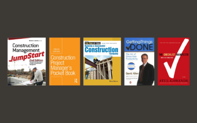 5 Books Every Construction Project Manager Should Have